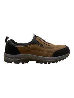 Sport Men’s Brown & Black Slip-On Outdoor Hiking Shoes Size 12